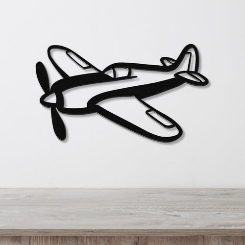 Airplane Metal Wall Art