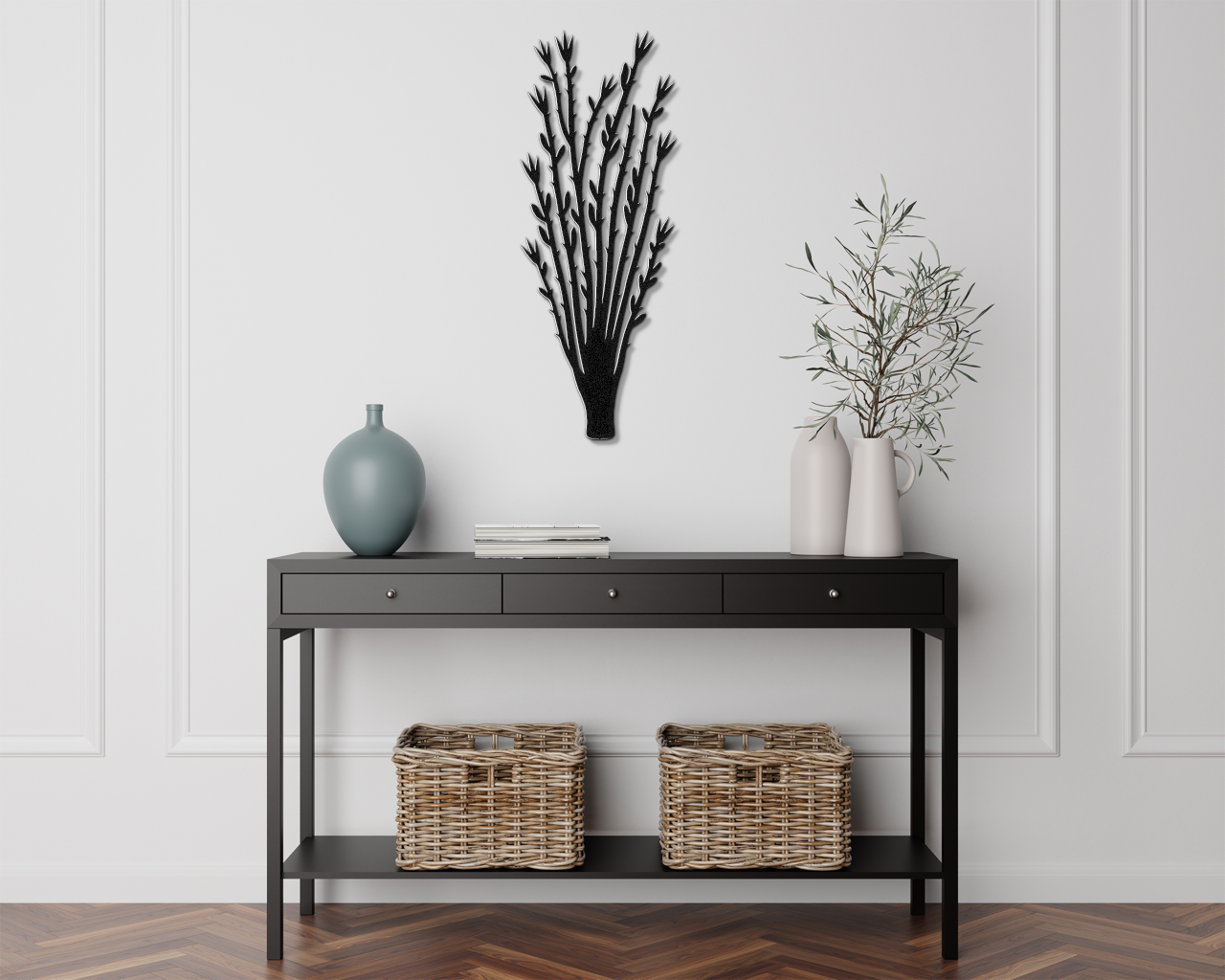 Ocotillo Metal Wall Art