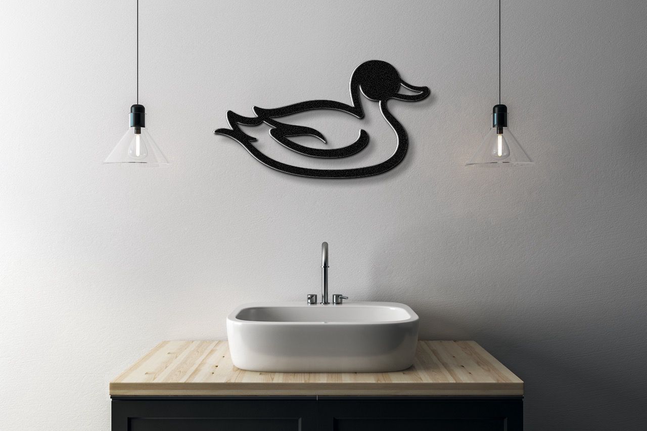 Duck Metal Wall Art