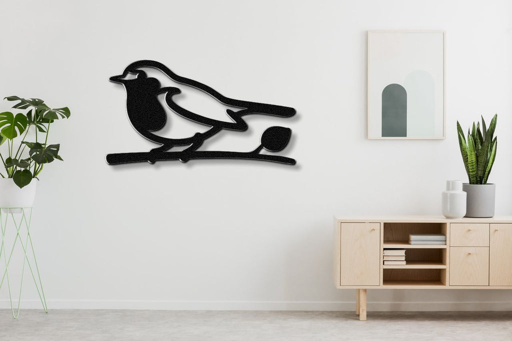 Robin Metal Wall Art
