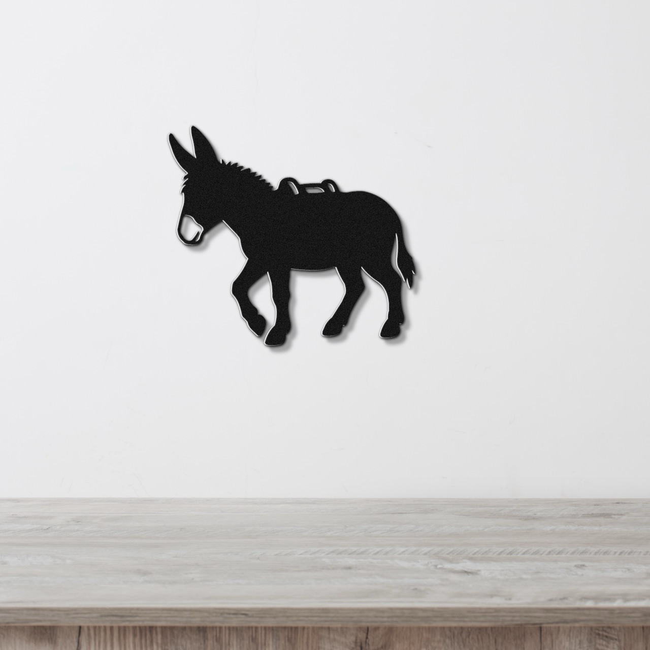 Burro Metal Wall Art