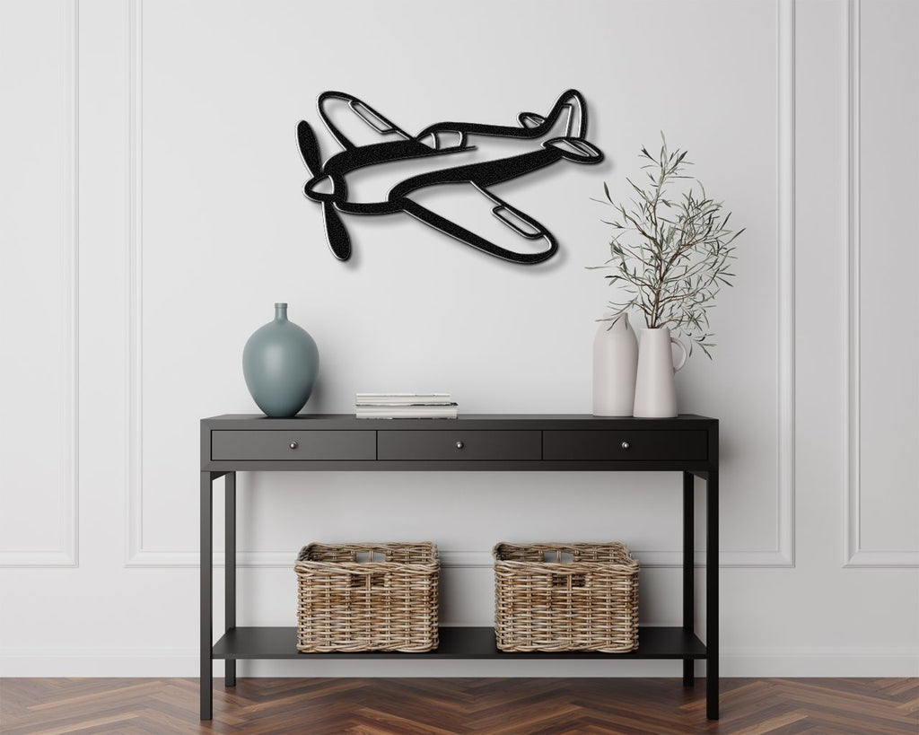 Airplane Metal Wall Art