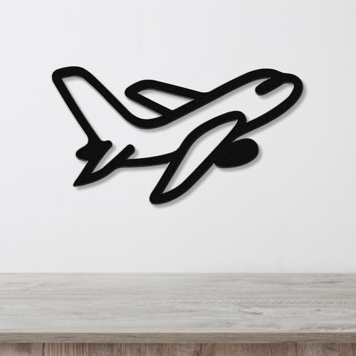 Airplane Metal Wall Art