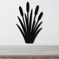 Cattail Metal Wall Art