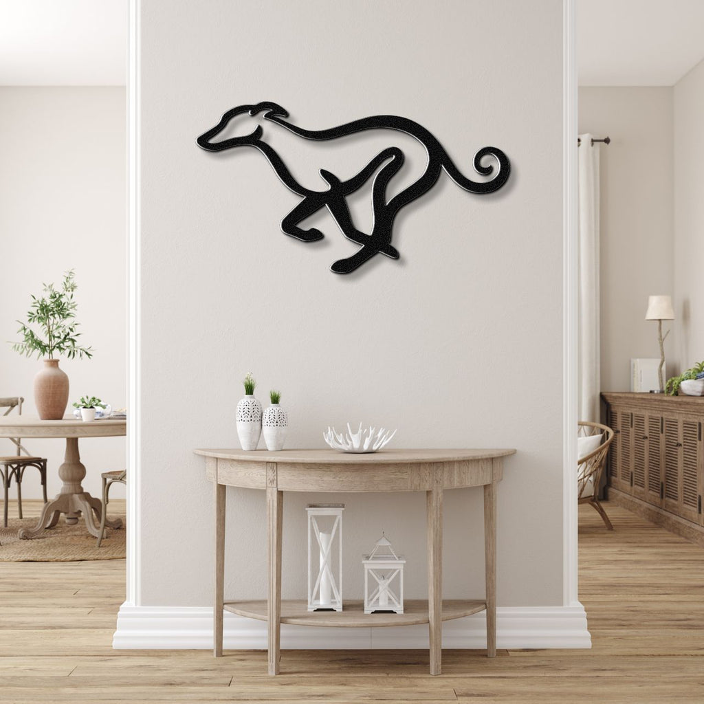 Greyhound Metal Wall Art
