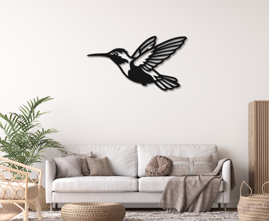 Hummingbird Metal Wall Art