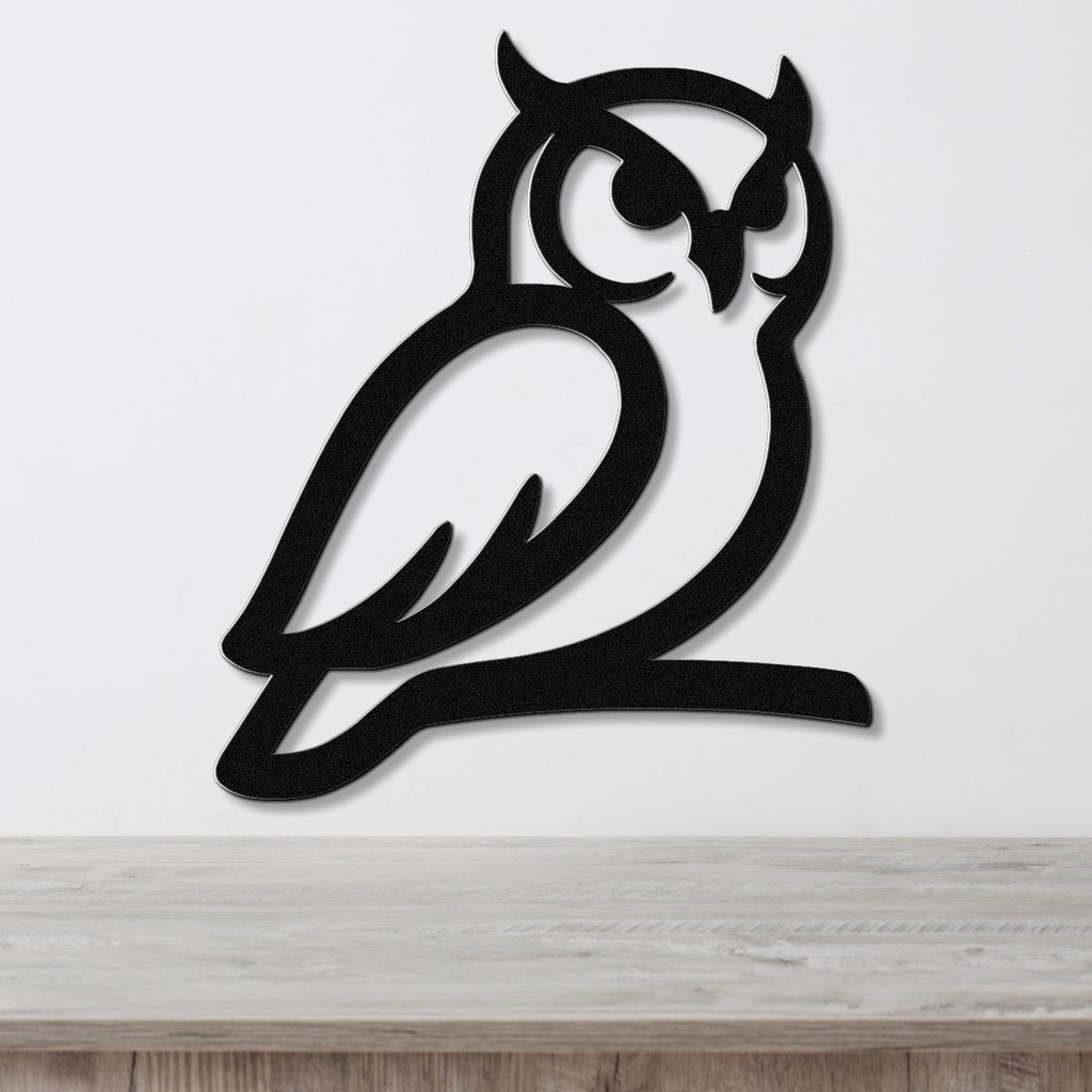 Owl Metal Wall Art