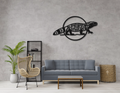 Gila Monster Metal Wall Art