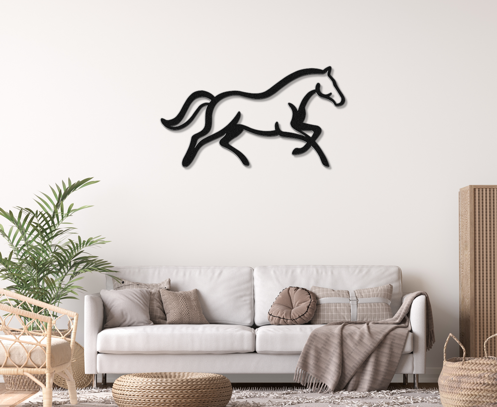 Horse Metal Wall Art
