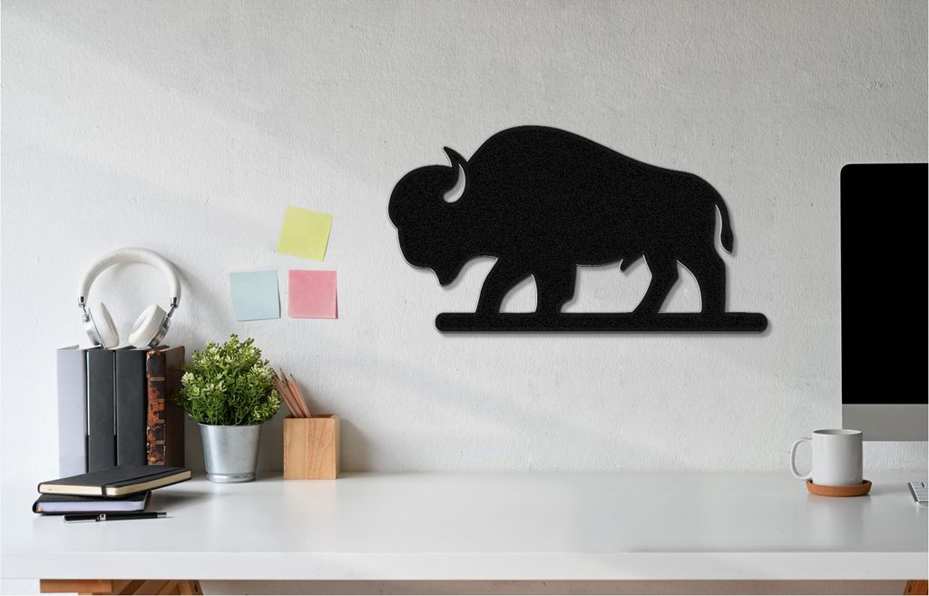 Buffalo Metal Wall Art