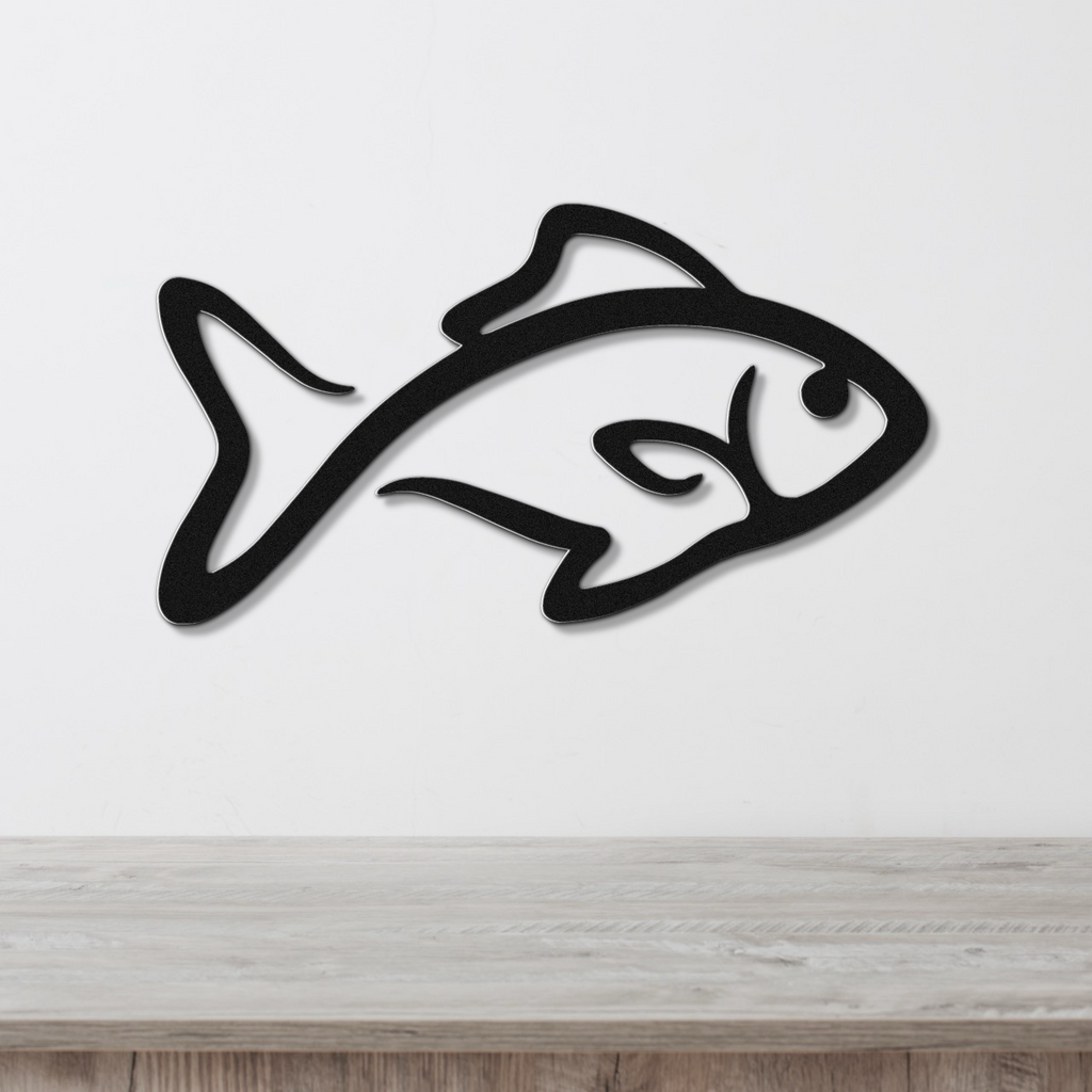Fish Metal Wall Art
