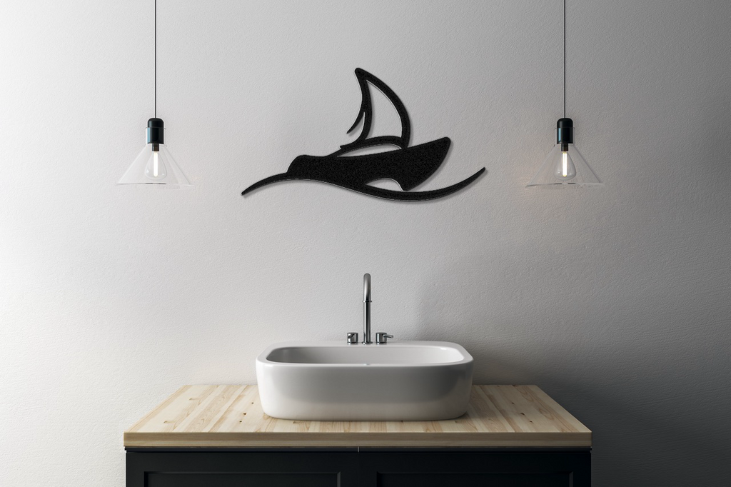 Sailboat Metal Wall Art