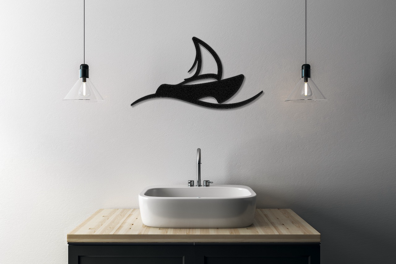 Sailboat Metal Wall Art