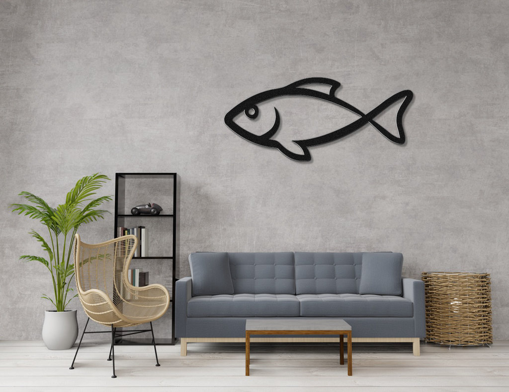 Fish Metal Wall Art