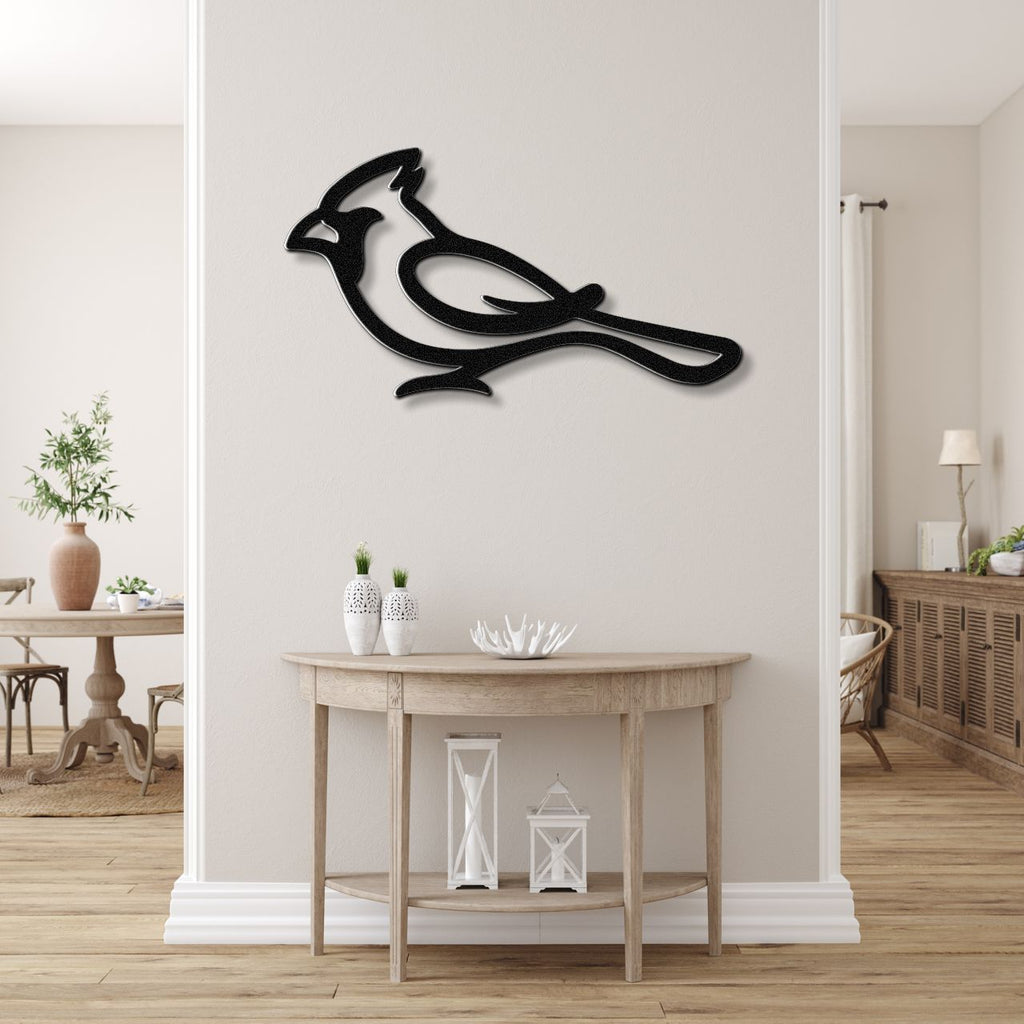 Cardinal Metal Wall Art