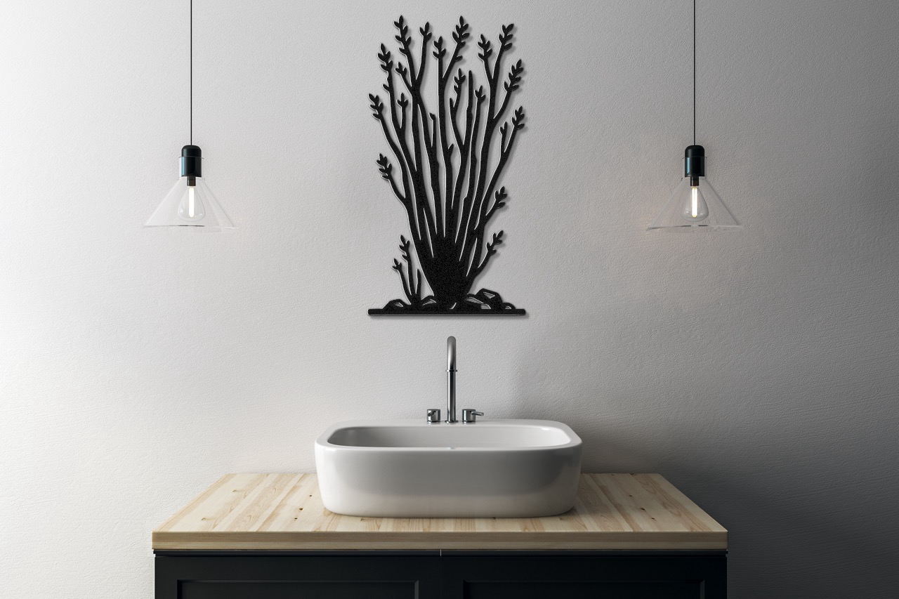 Ocotillo Metal Wall Art