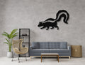 Sneaky Skunk Metal Wall Art