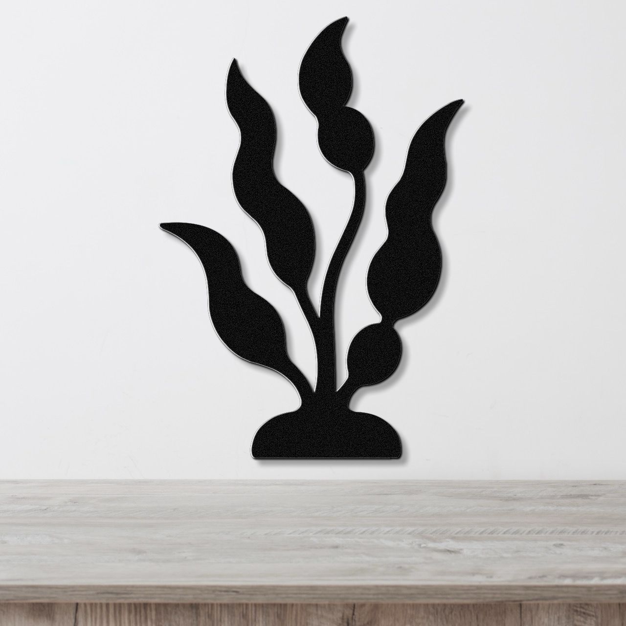 Kelp and Seaweed Metal Wall Art