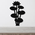 Lotus Water Lily Metal Wall Art