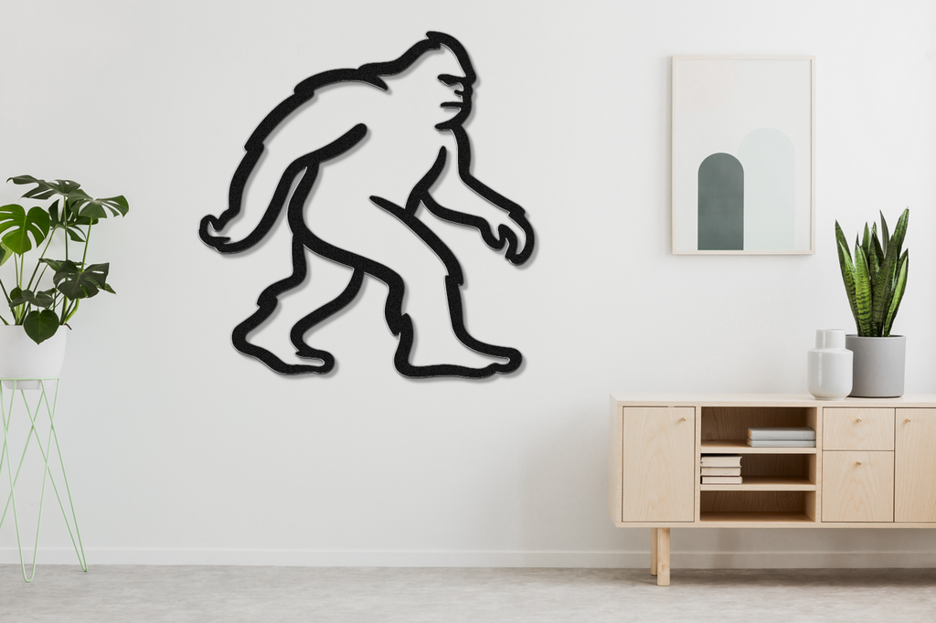 Bigfoot Metal Wall Art