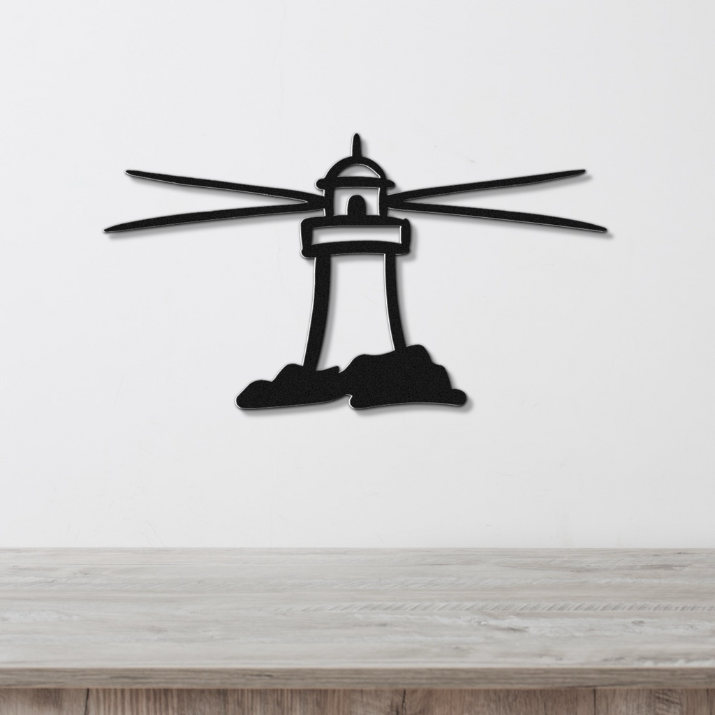 Lighthouse Metal Wall Art