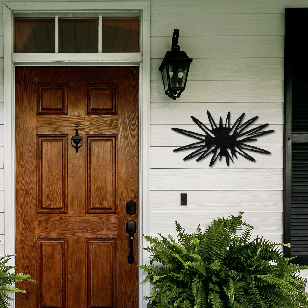 Sea Urchin Metal Wall Art