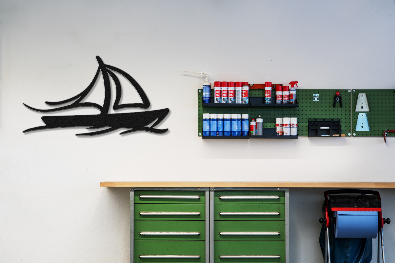 Sailboat Metal Wall Art
