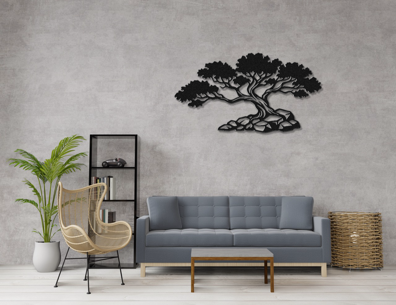 Juniper Tree Metal Wall Art