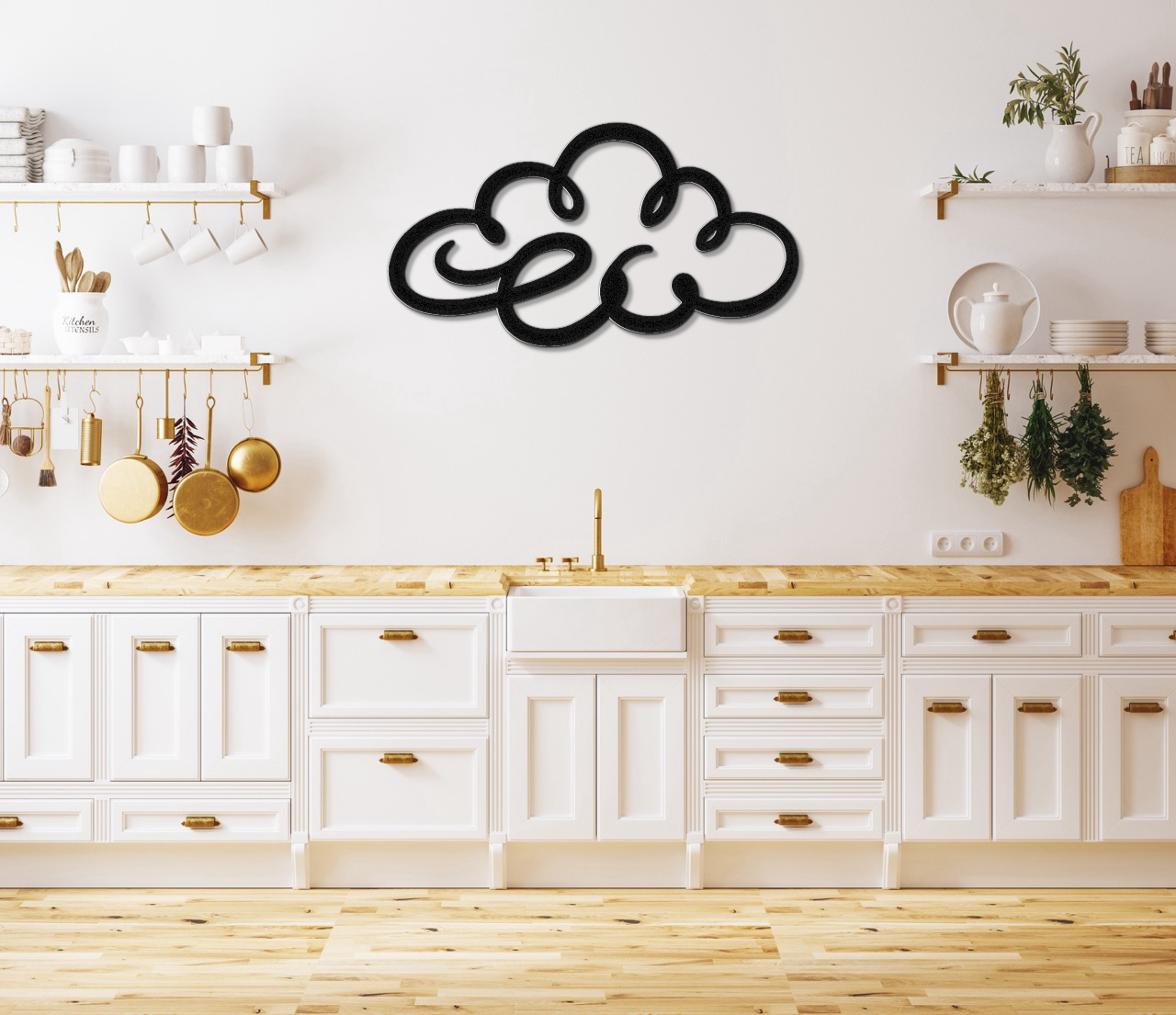 Cloud Metal Wall Art