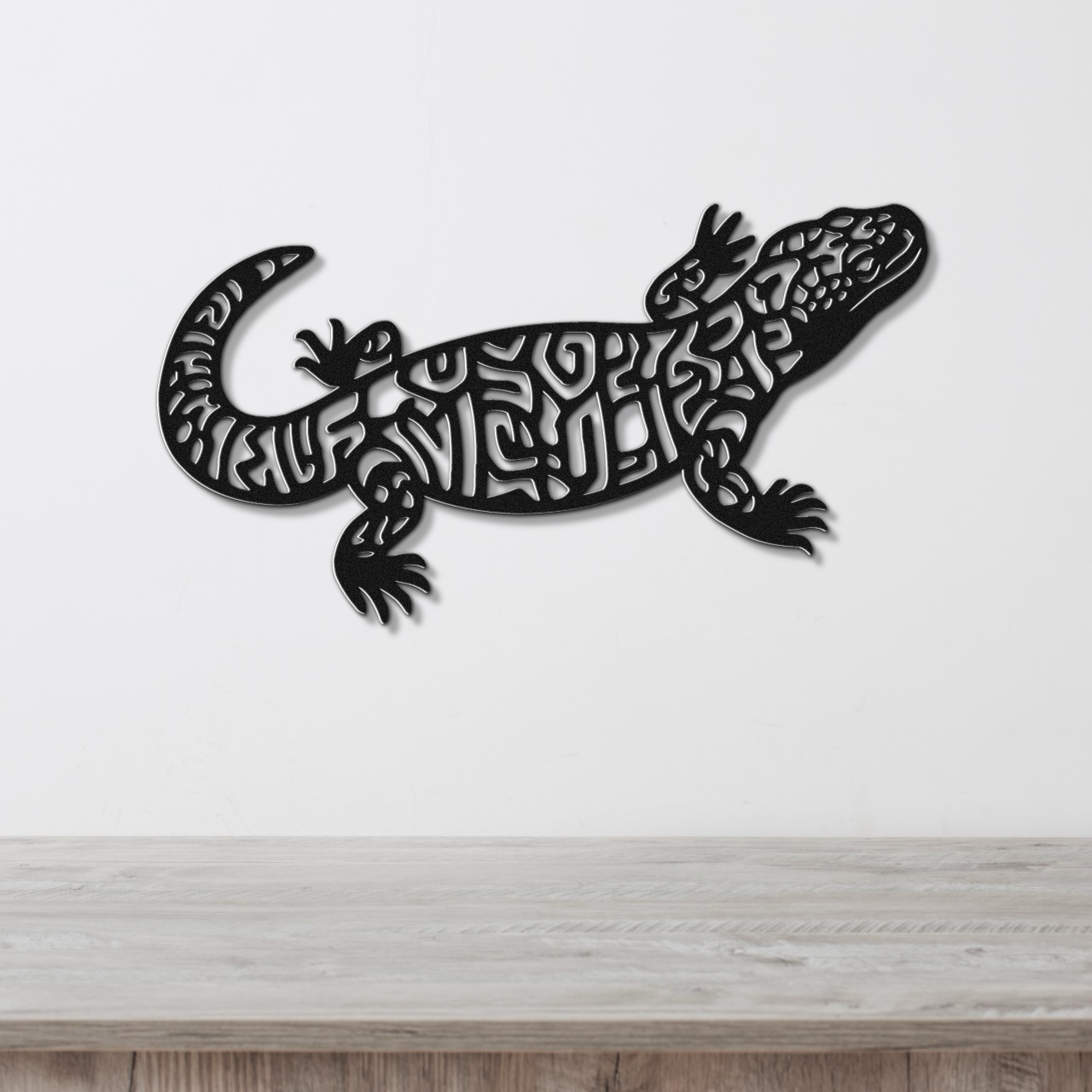 Gila Monster Metal Wall Art