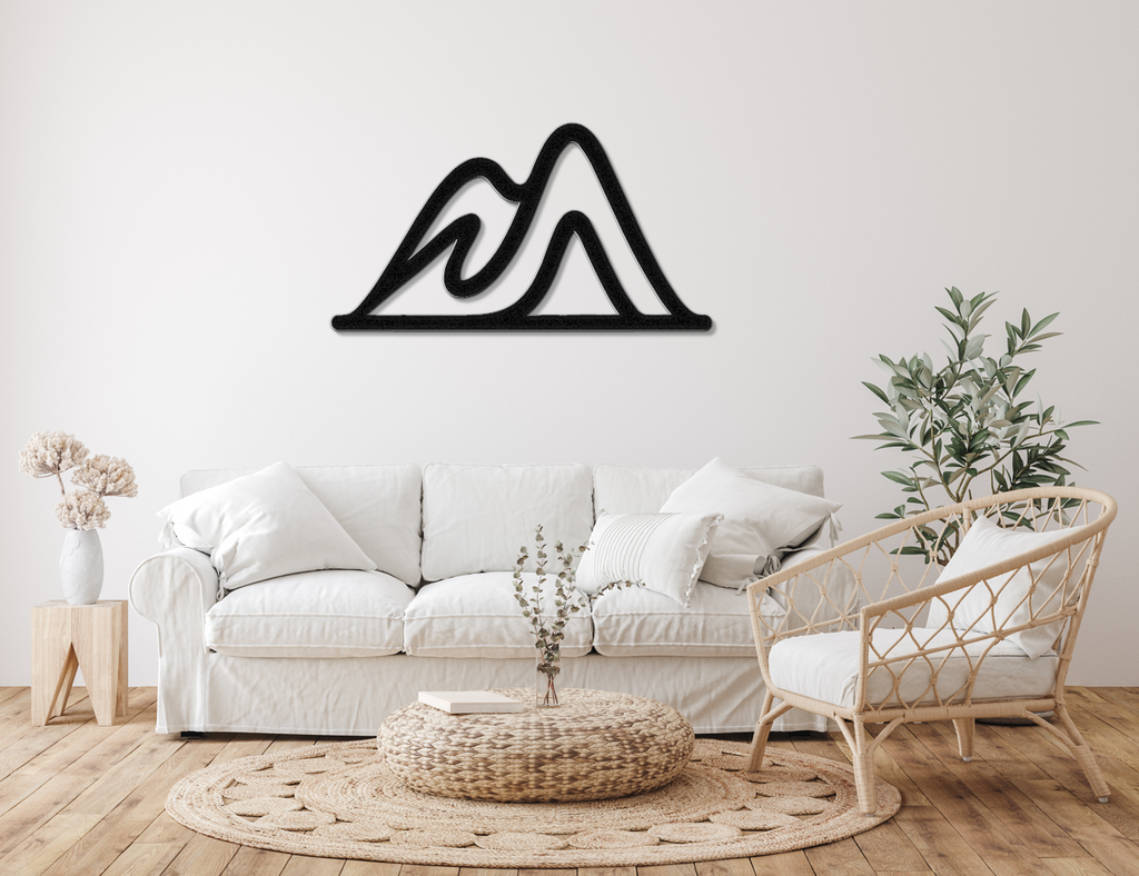 Mountains Metal Wall Art