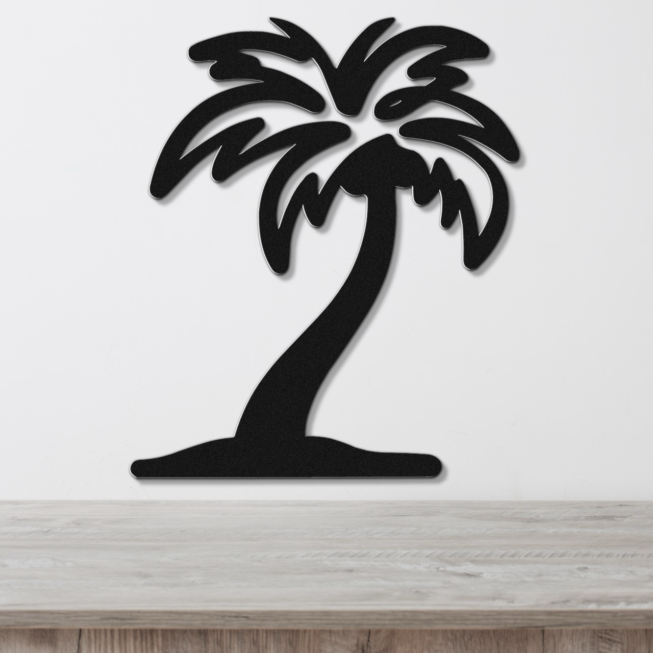 Palm Tree Metal Wall Art