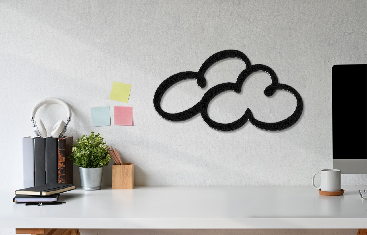 Clouds Metal Wall Art