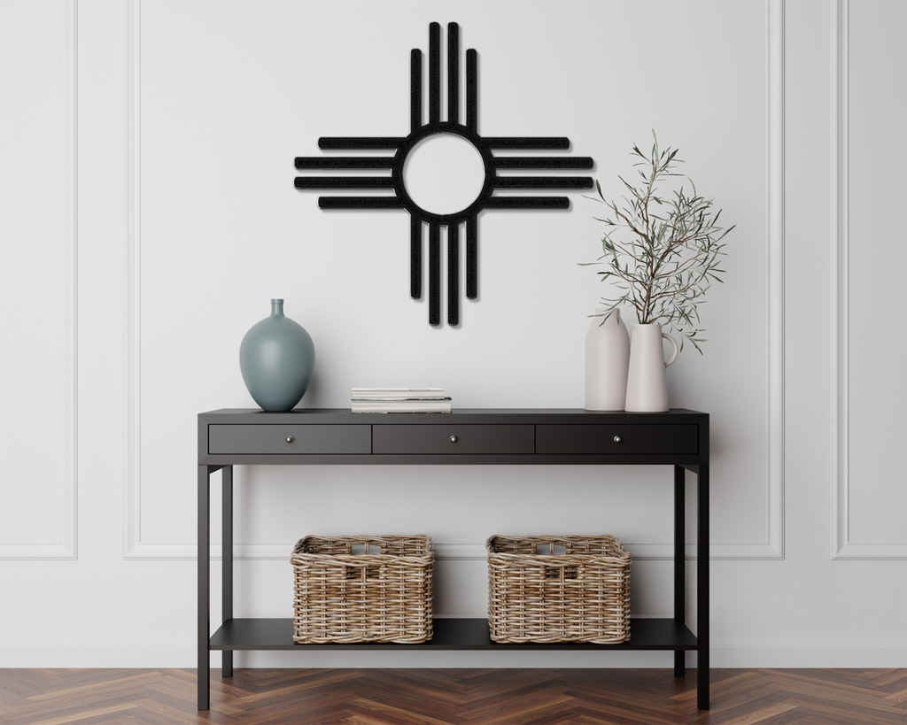 Zia Sun Symbol Metal Wall Art