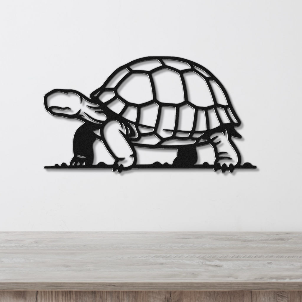 Tortoise Metal Wall Art