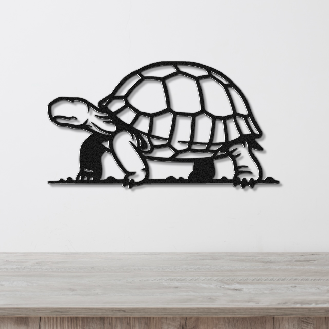 Tortoise Metal Wall Art