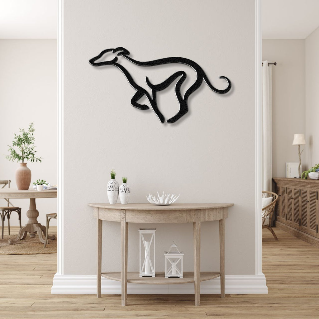 Greyhound Metal Wall Art