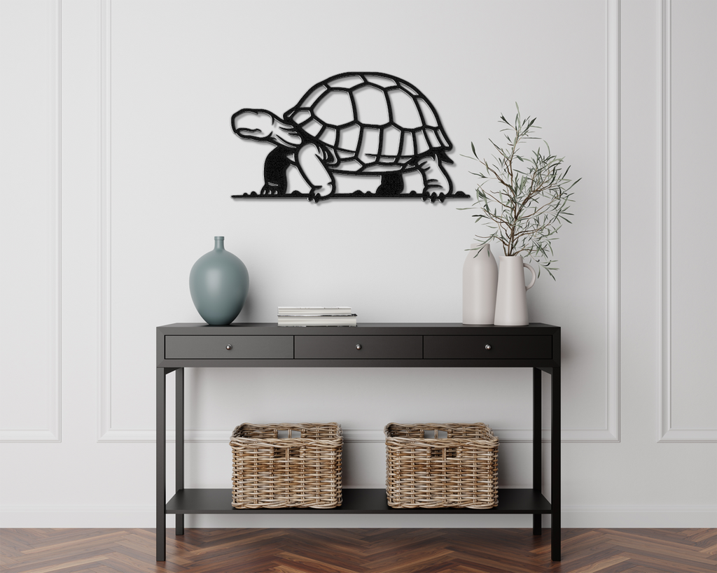 Tortoise Metal Wall Art
