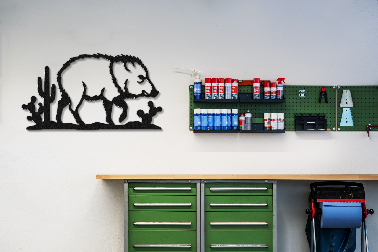 Javelina Metal Wall Art