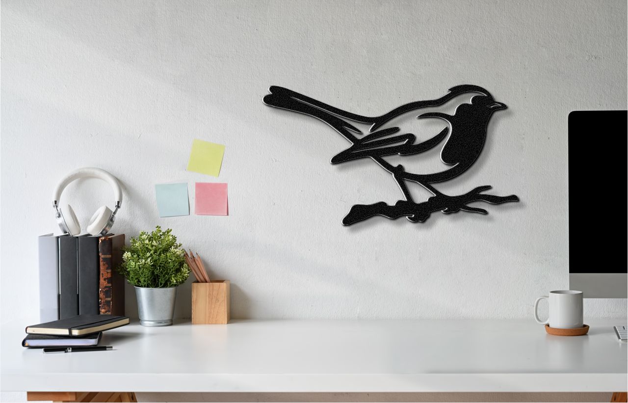 Robin Metal Wall Art
