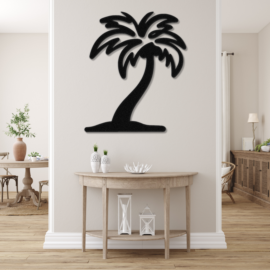 Palm Tree Metal Wall Art