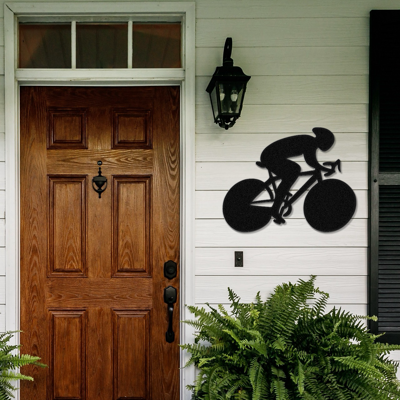 Cycling Metal Wall Art