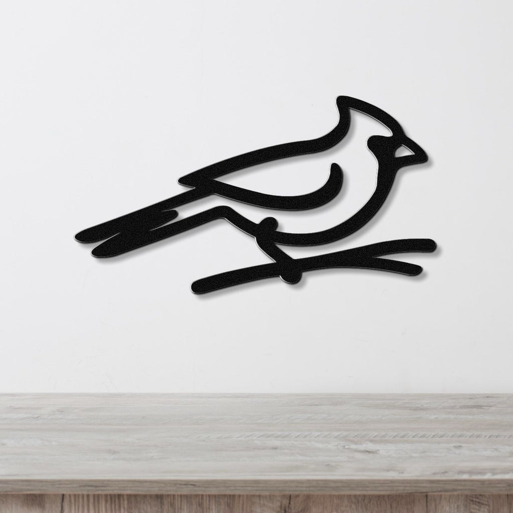Cardinal Metal Wall Art