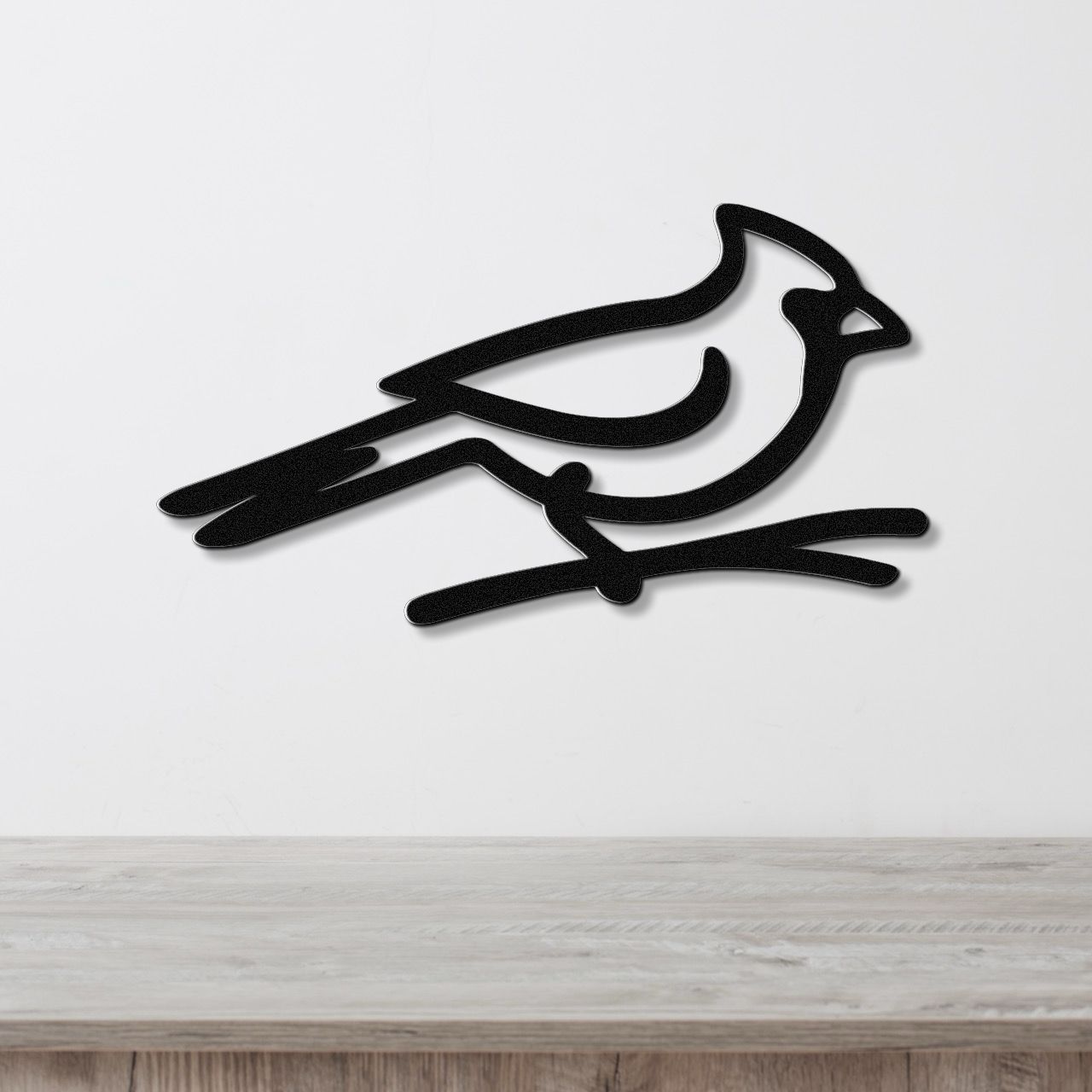 Cardinal Metal Wall Art