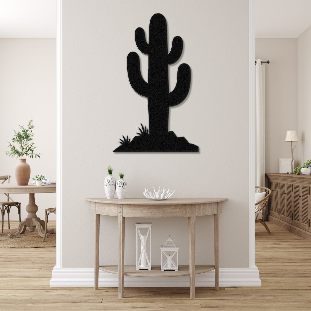 Saguaro cactus Metal Wall Art