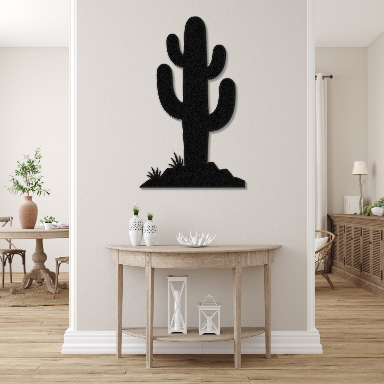 Saguaro cactus Metal Wall Art
