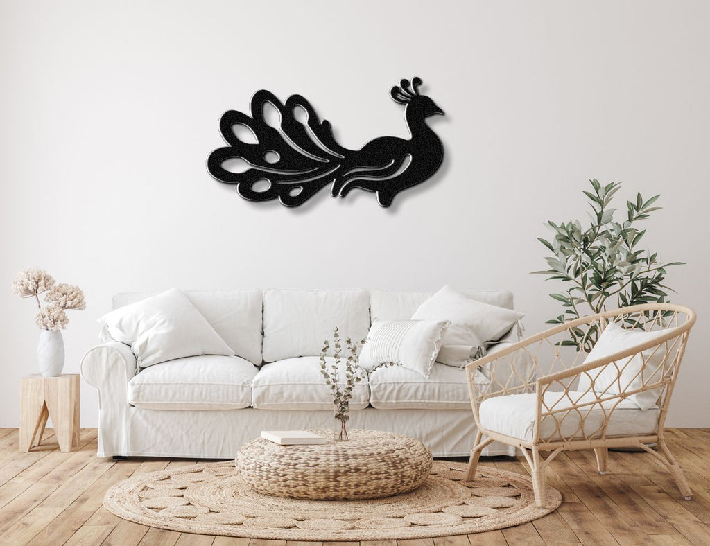 Peacock Metal Wall Art