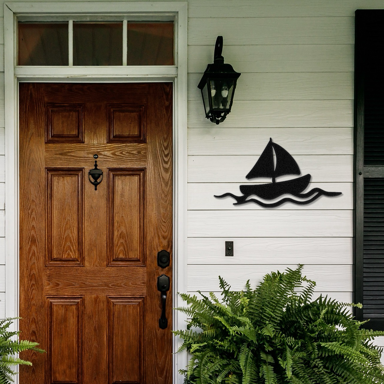 Sailboat Metal Wall Art