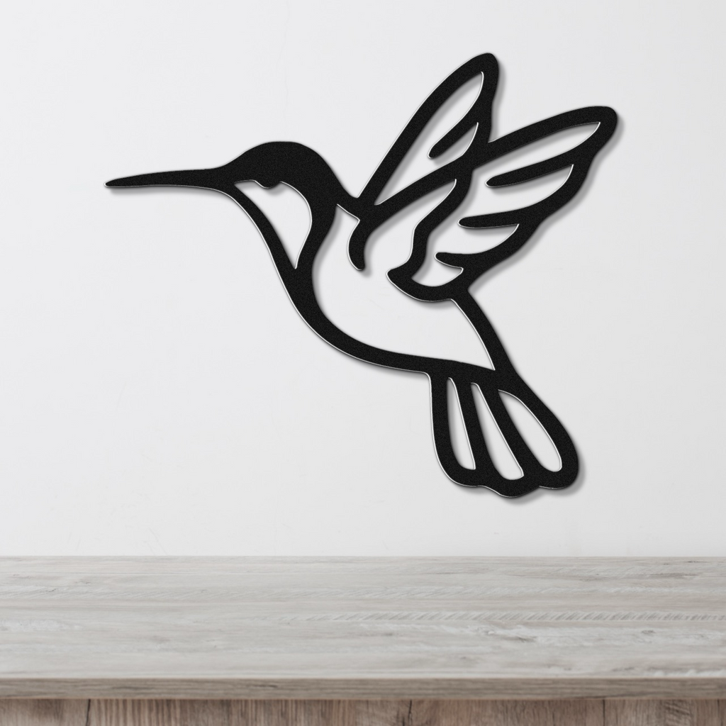 Hummingbird Metal Wall Art