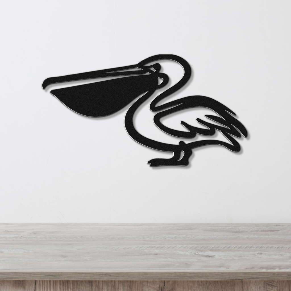 Pelican Metal Wall Art